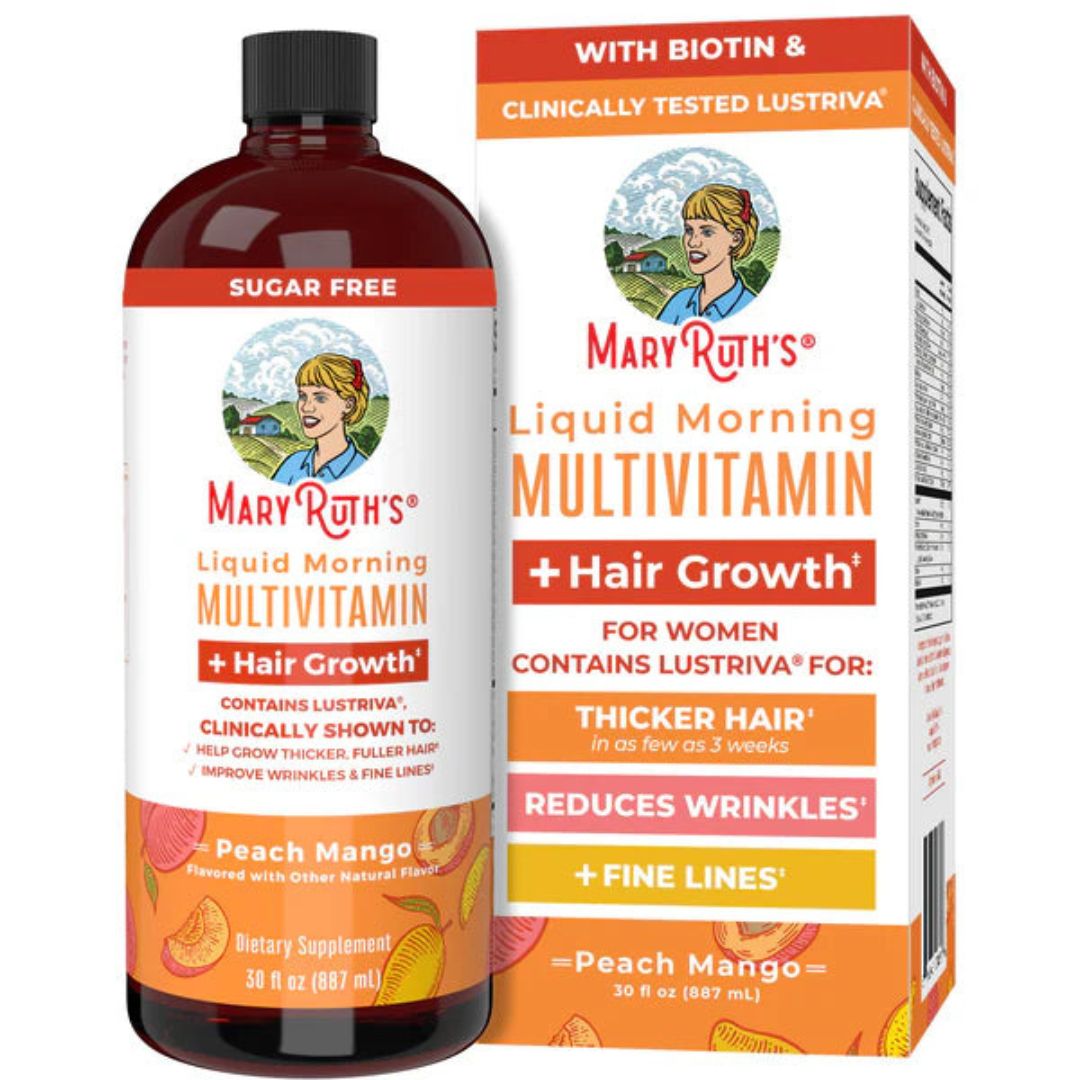 Multivitamínico Mary Ruths. Revitalizador de cabello, piel y uñas. ✨💇‍♀️