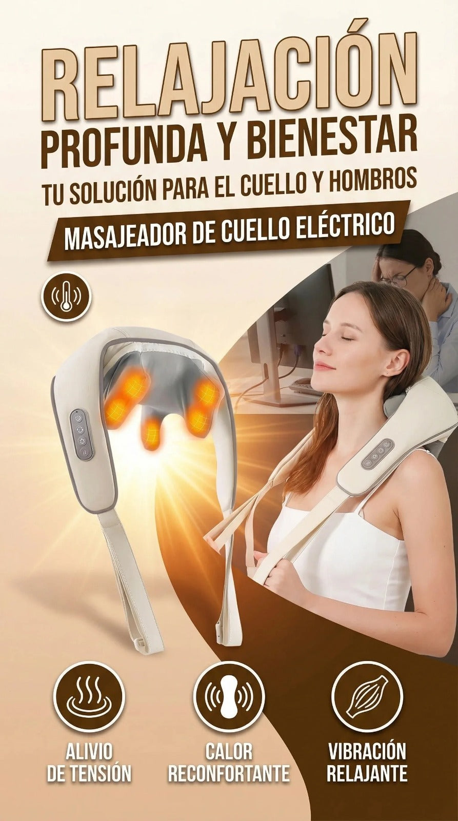 Masajeador de Cuello Eléctrico