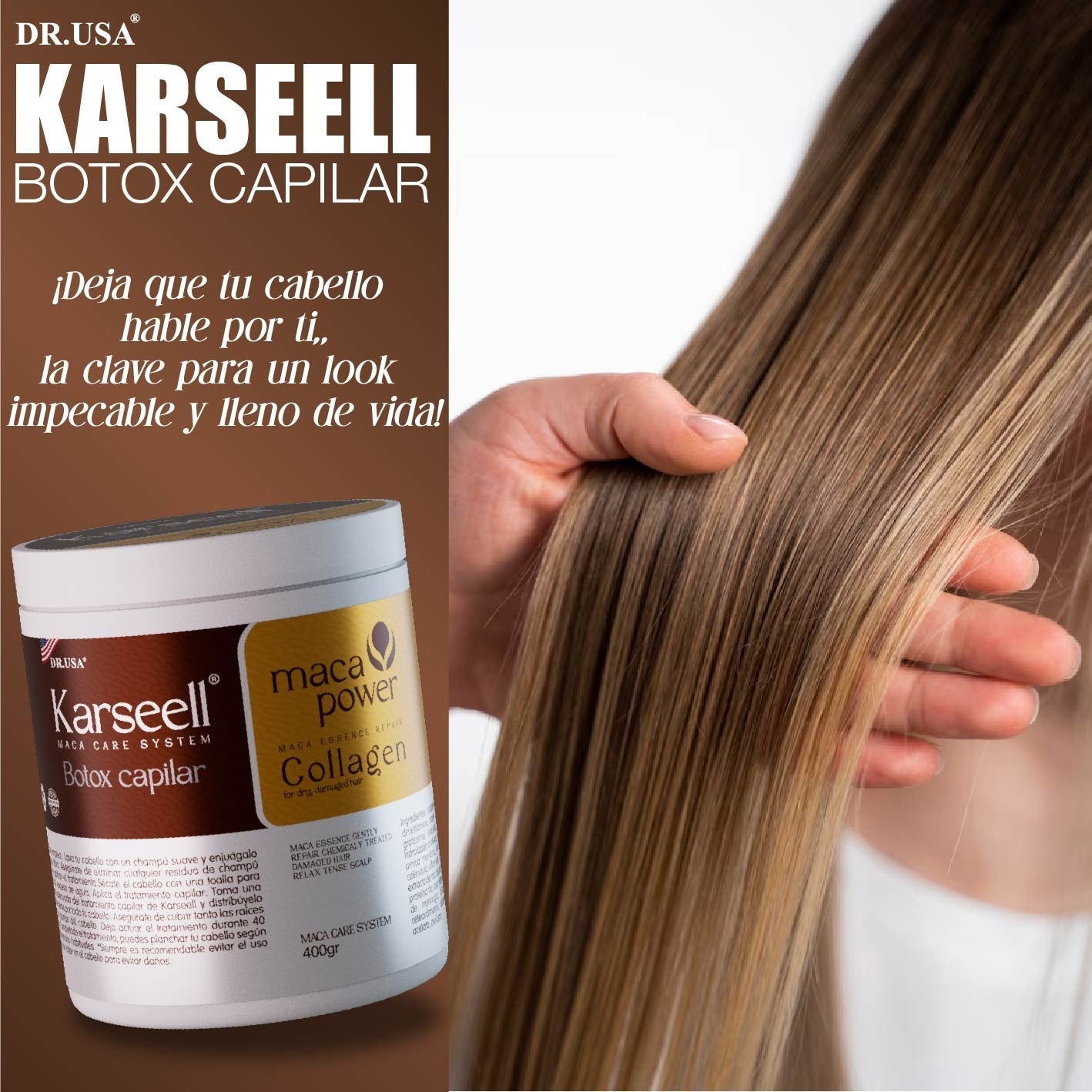 KARSEELL BÓTOX CAPILAR. Bótox alisador de cabello.