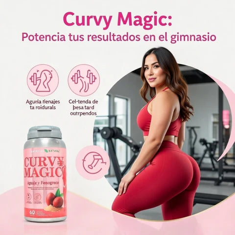 Curvy Magic. Potencia el Volumen Natural de tus Curvas🍑