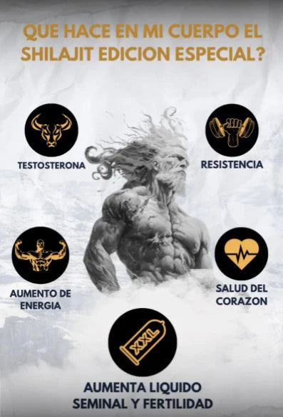 SHILAJIT. Energía pura, y Vitalidad Natural 🔥