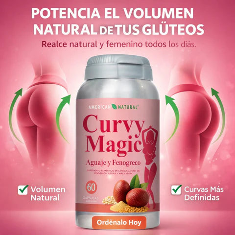 Curvy Magic. Potencia el Volumen Natural de tus Curvas🍑