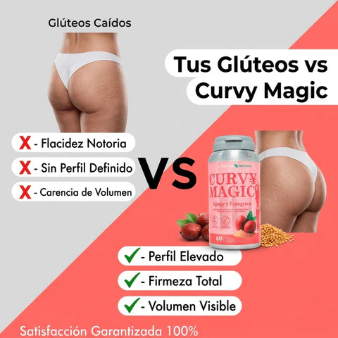 Curvy Magic. Potencia el Volumen Natural de tus Curvas🍑