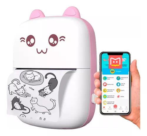 Mini Impresora Térmica Portátil Bluetooth 🖨️ ✨