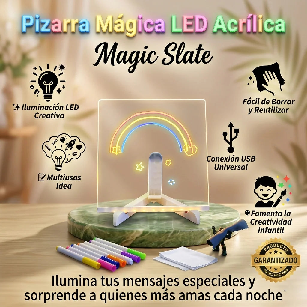 ✨ PIZARRA  MÁGICA LED✨