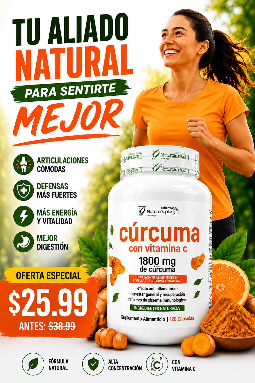 Curcuma con Vitamina C