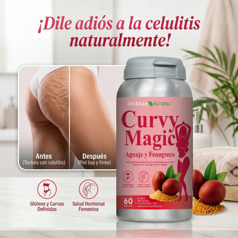 Curvy Magic. Potencia el Volumen Natural de tus Curvas🍑