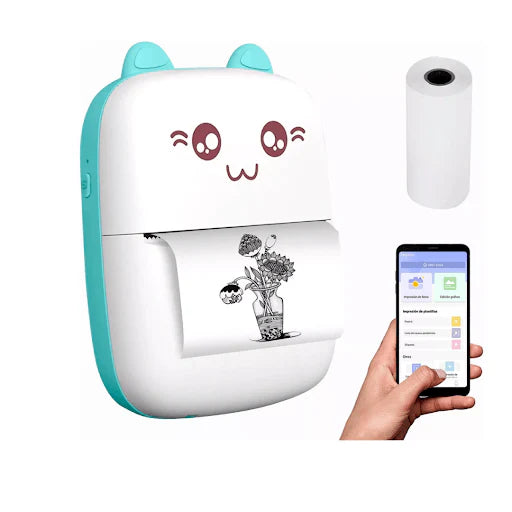 Mini Impresora Térmica Portátil Bluetooth 🖨️ ✨